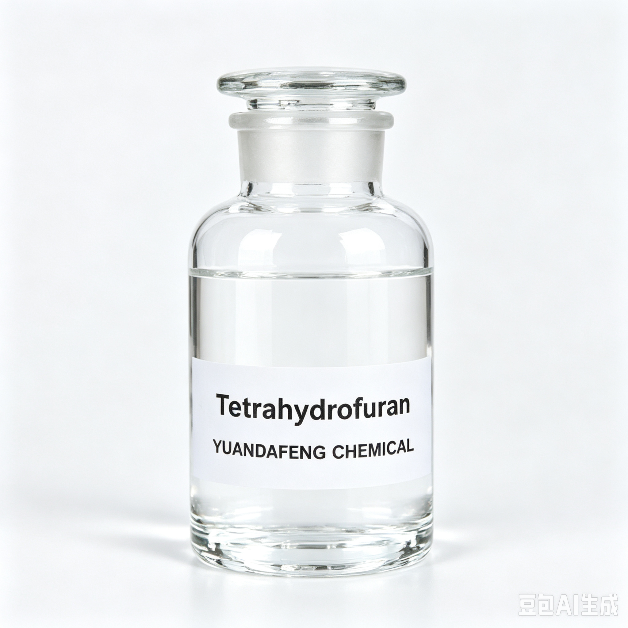 Tetrahydrofuran (THF) industrial chemical product photo, Yuandafeng Chemical
