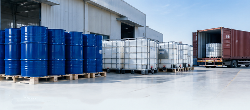 Drums and bulk packaging, export ready