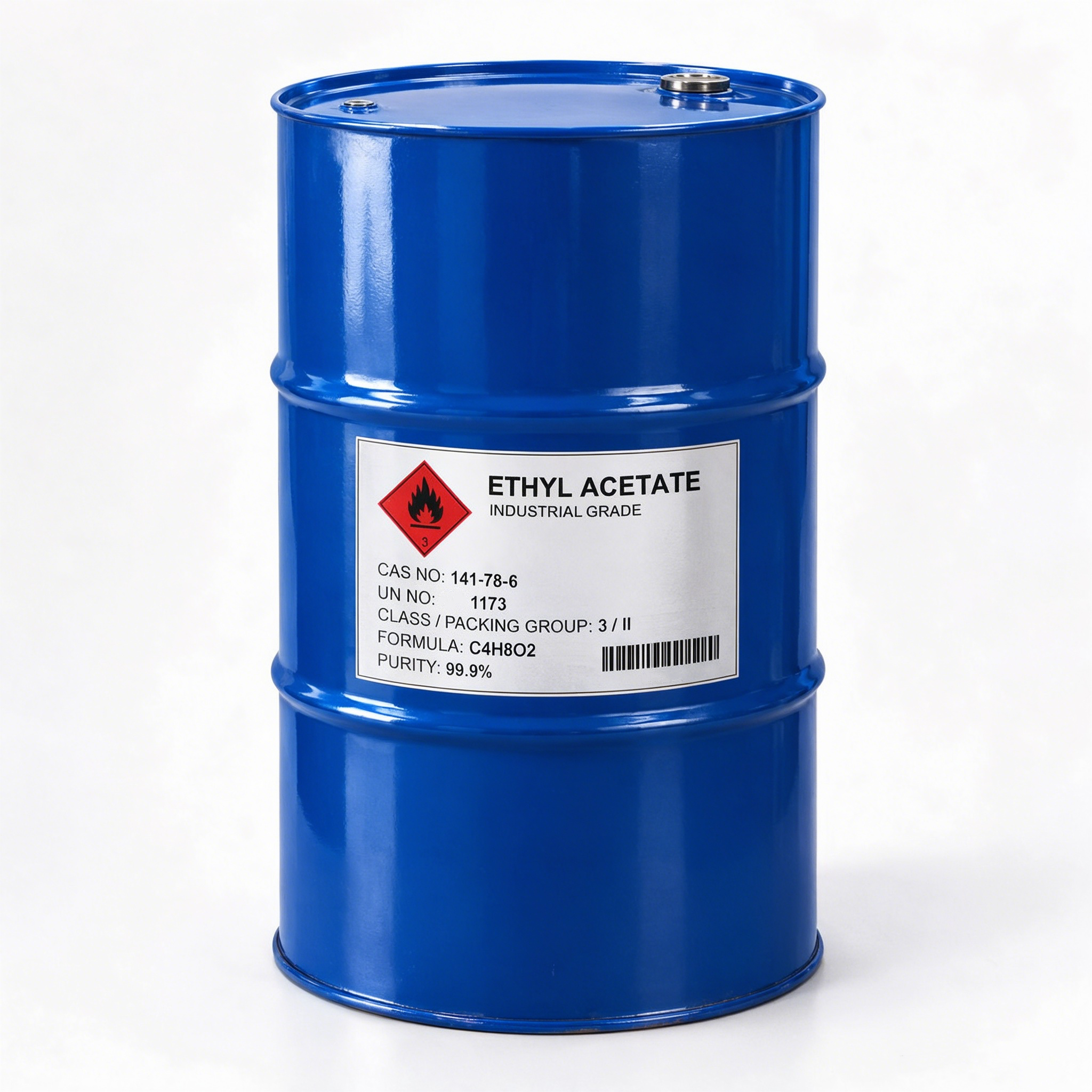 Ethyl Acetate industrial chemical product drum, Yuandafeng Chemical