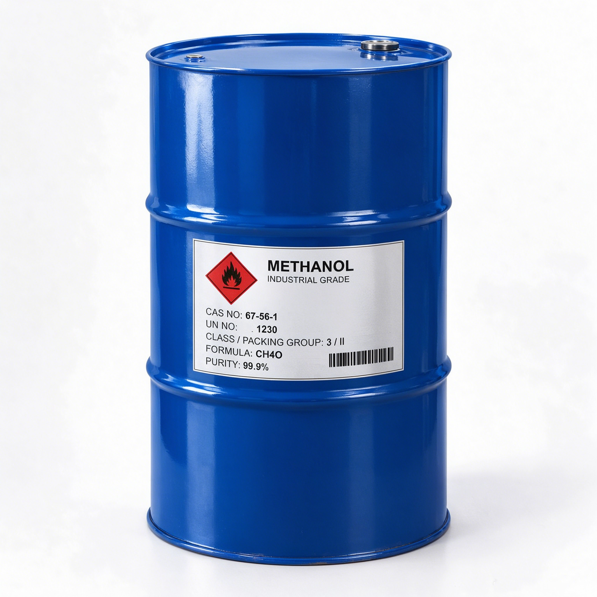 Methanol industrial chemical product drum, Yuandafeng Chemical