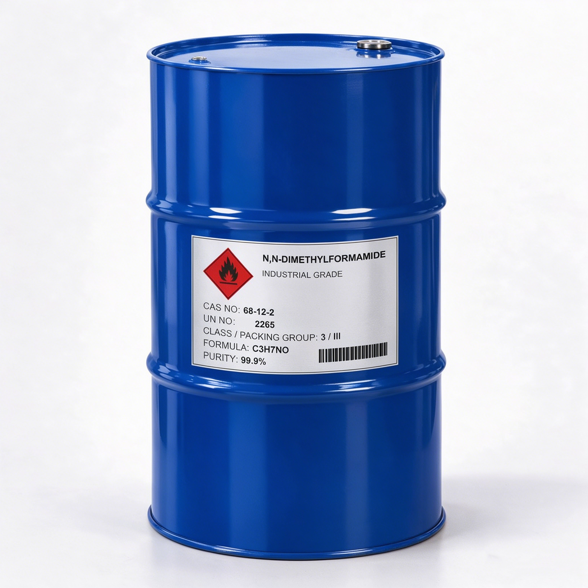 N,N-Dimethylformamide (DMF) industrial chemical product drum, Yuandafeng Chemical
