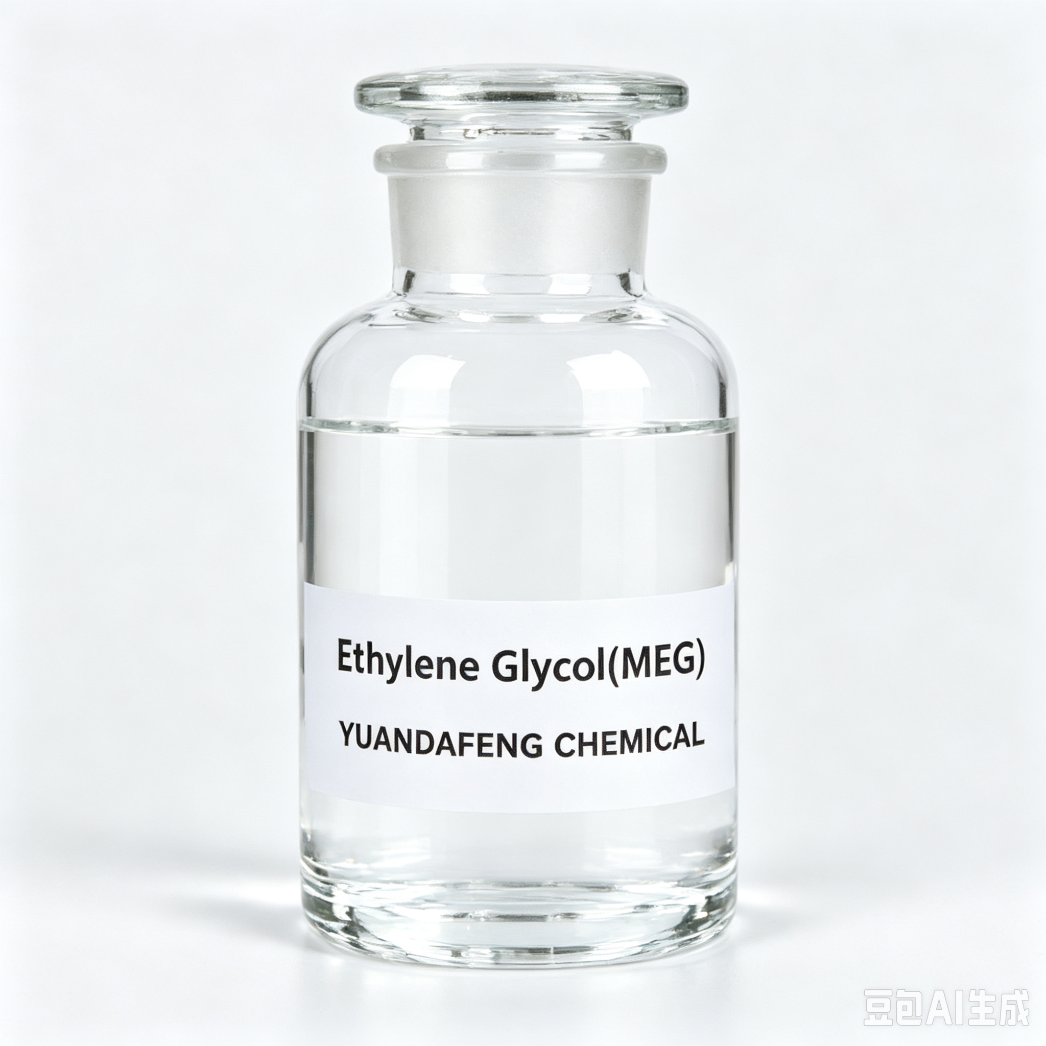 Ethylene Glycol (EG) industrial chemical product photo, Yuandafeng Chemical