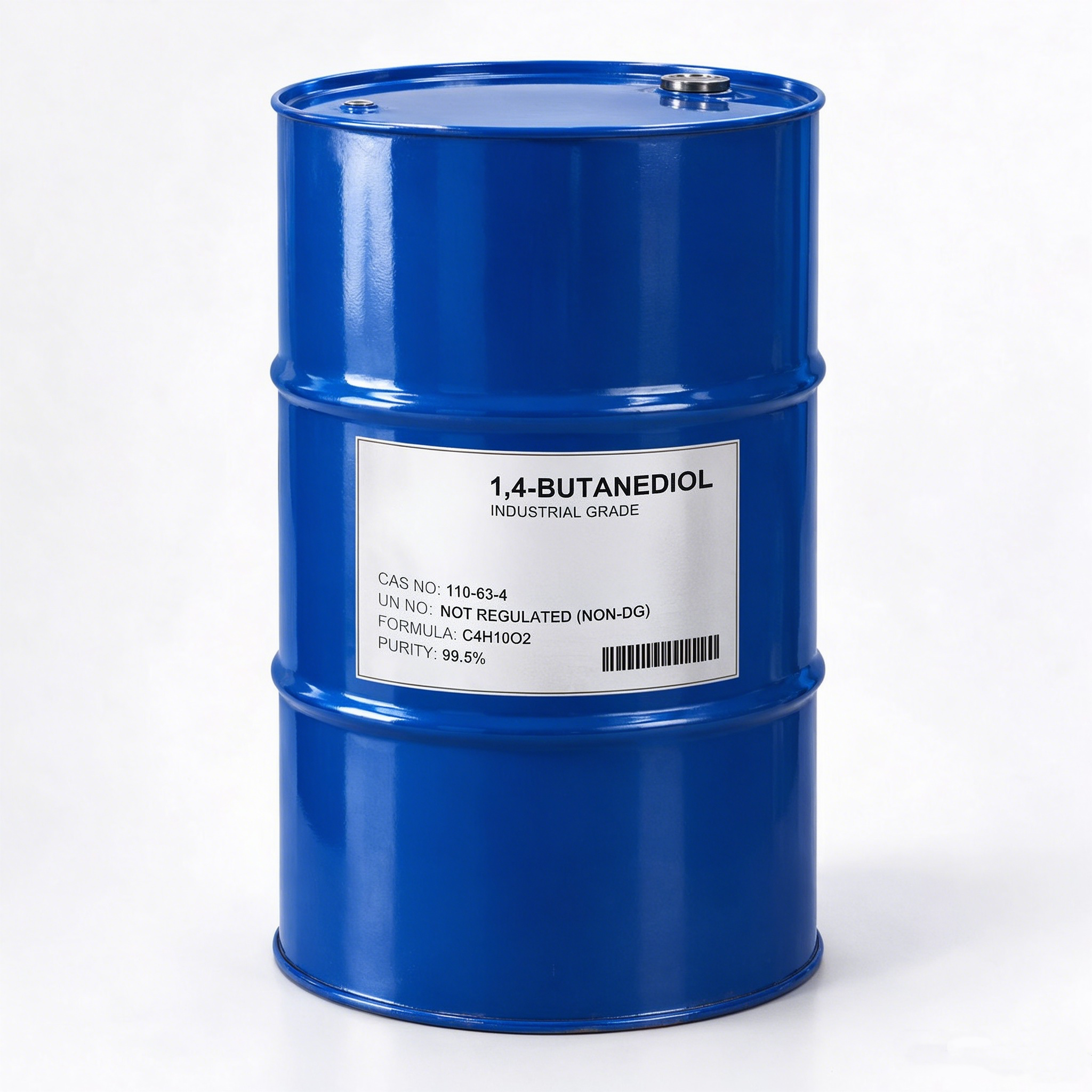 1,4-Butanediol (BDO) industrial chemical product drum, Yuandafeng Chemical