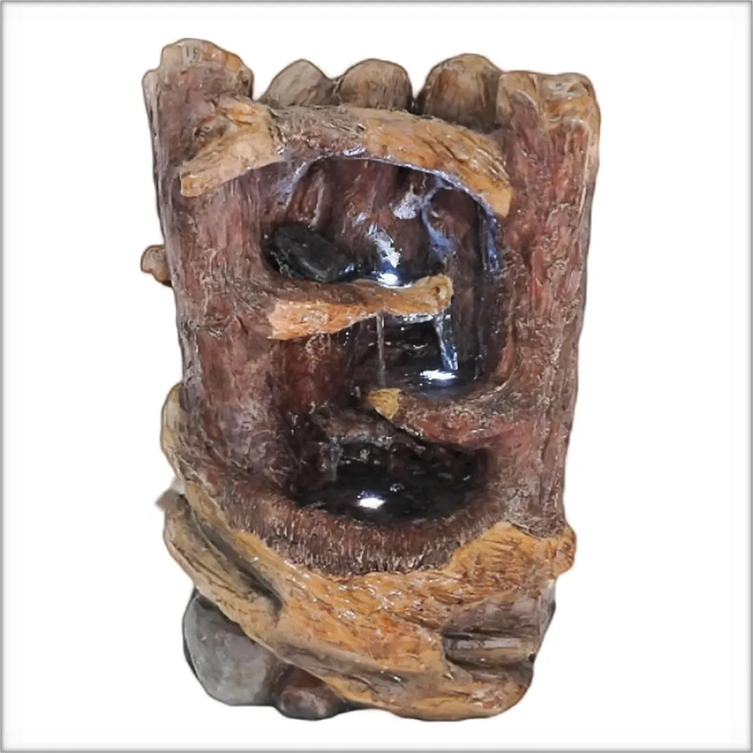 PY160335D wood water fountain