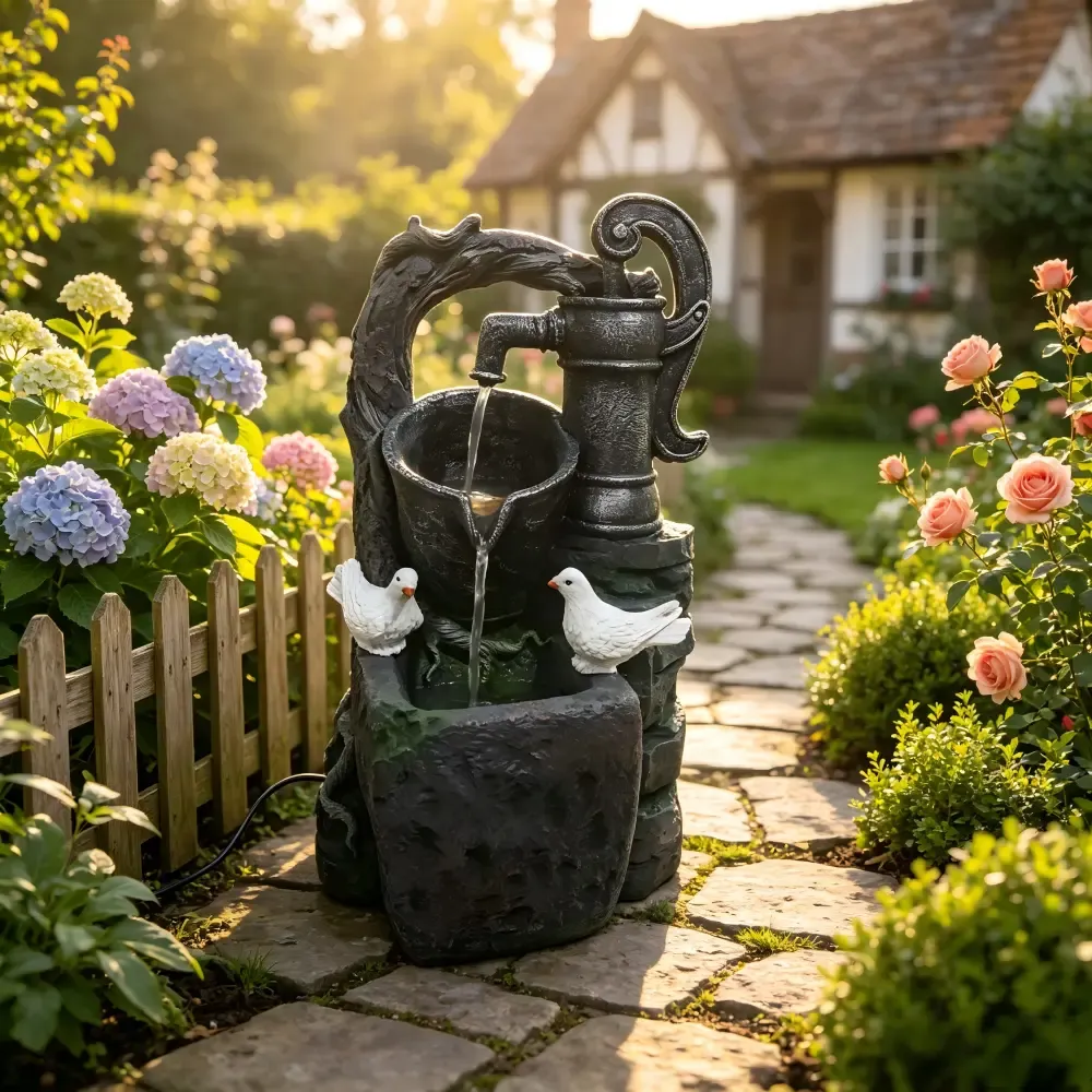 PY260001 vintage fountain