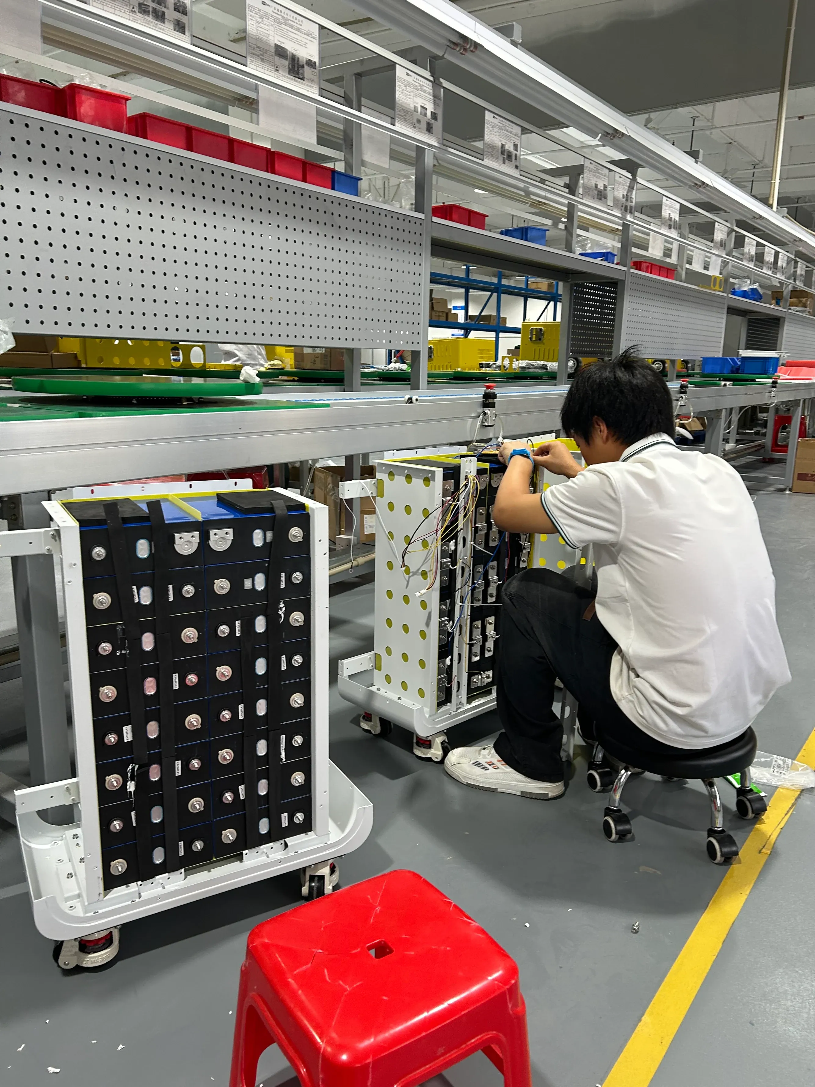 LinkPower LiFePO4 energy storage system with built-in Thermal Aerosol fire suppression technology