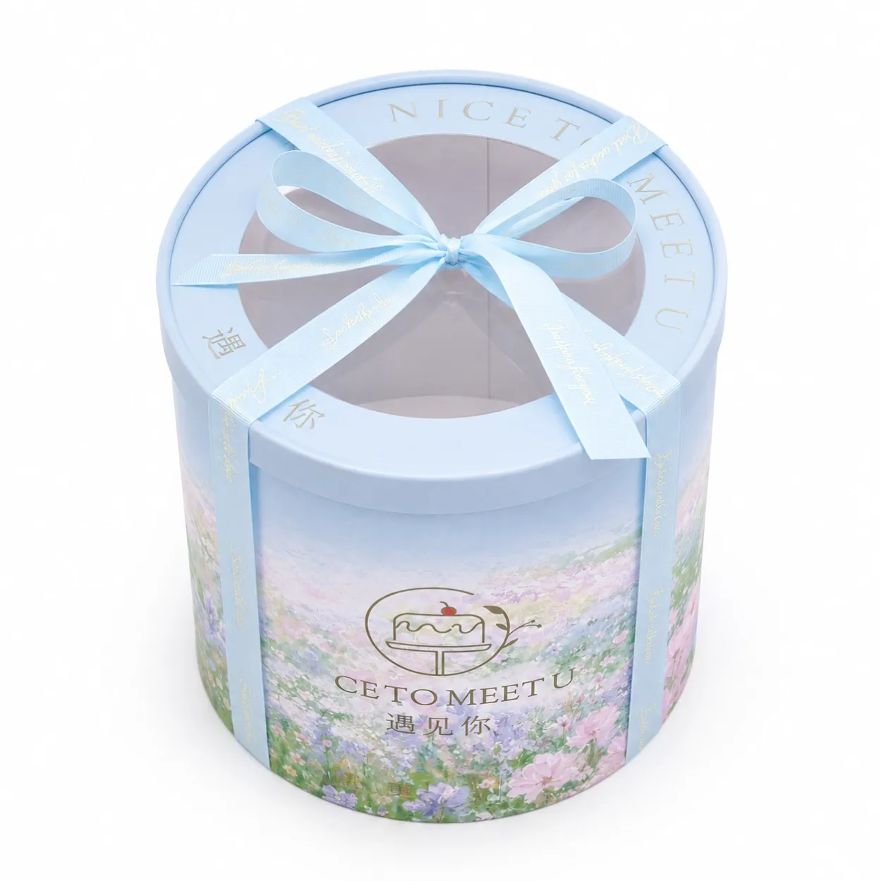 Cylindrical cake box-4