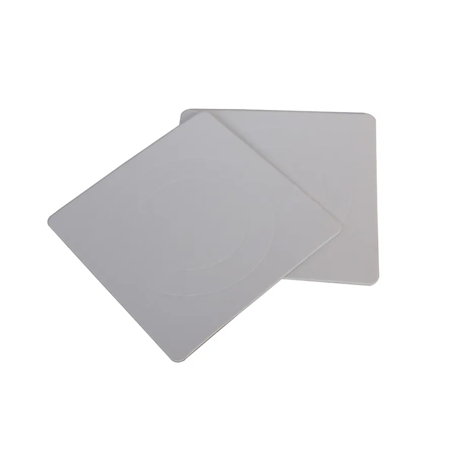 white-square-cake-boards-stacked-view