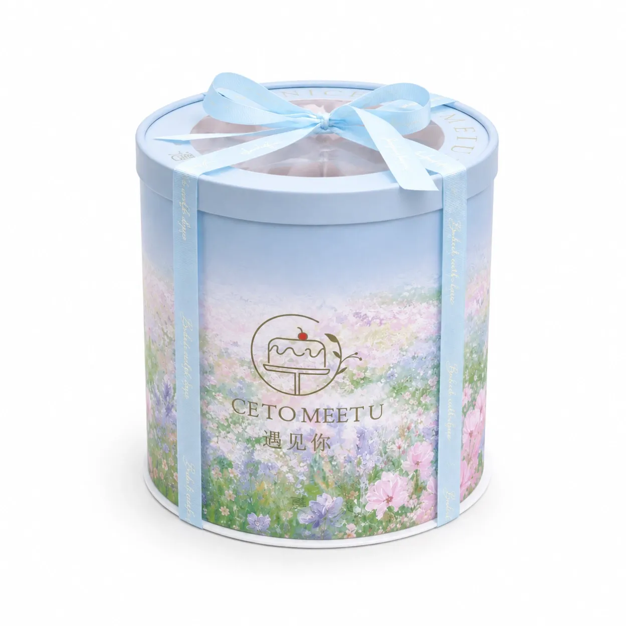 Cylindrical cake box-3