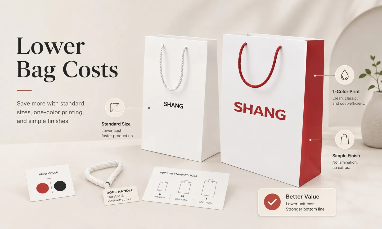 Save paper bag cost-1