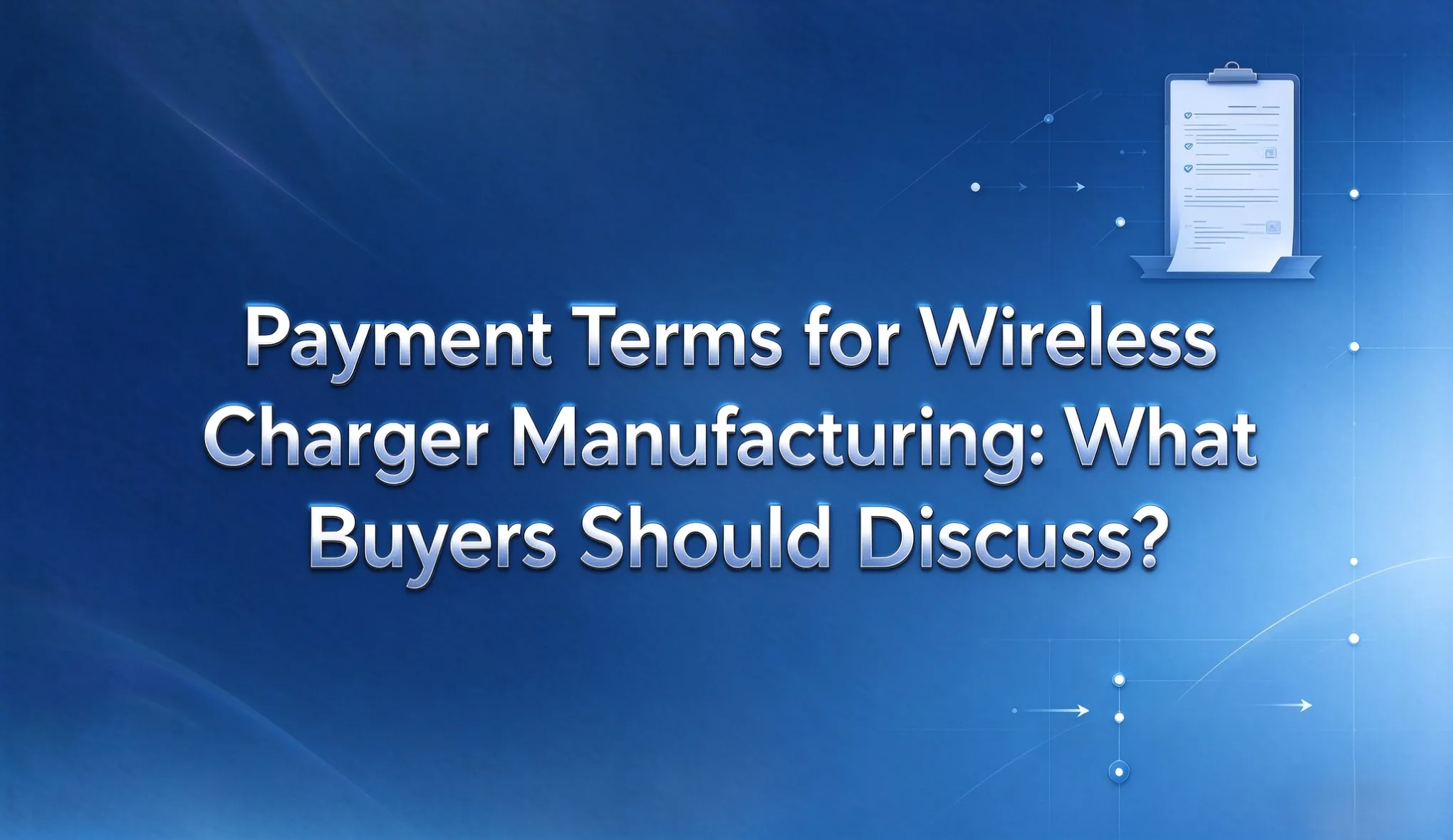 Wireless Charger Manufacturing