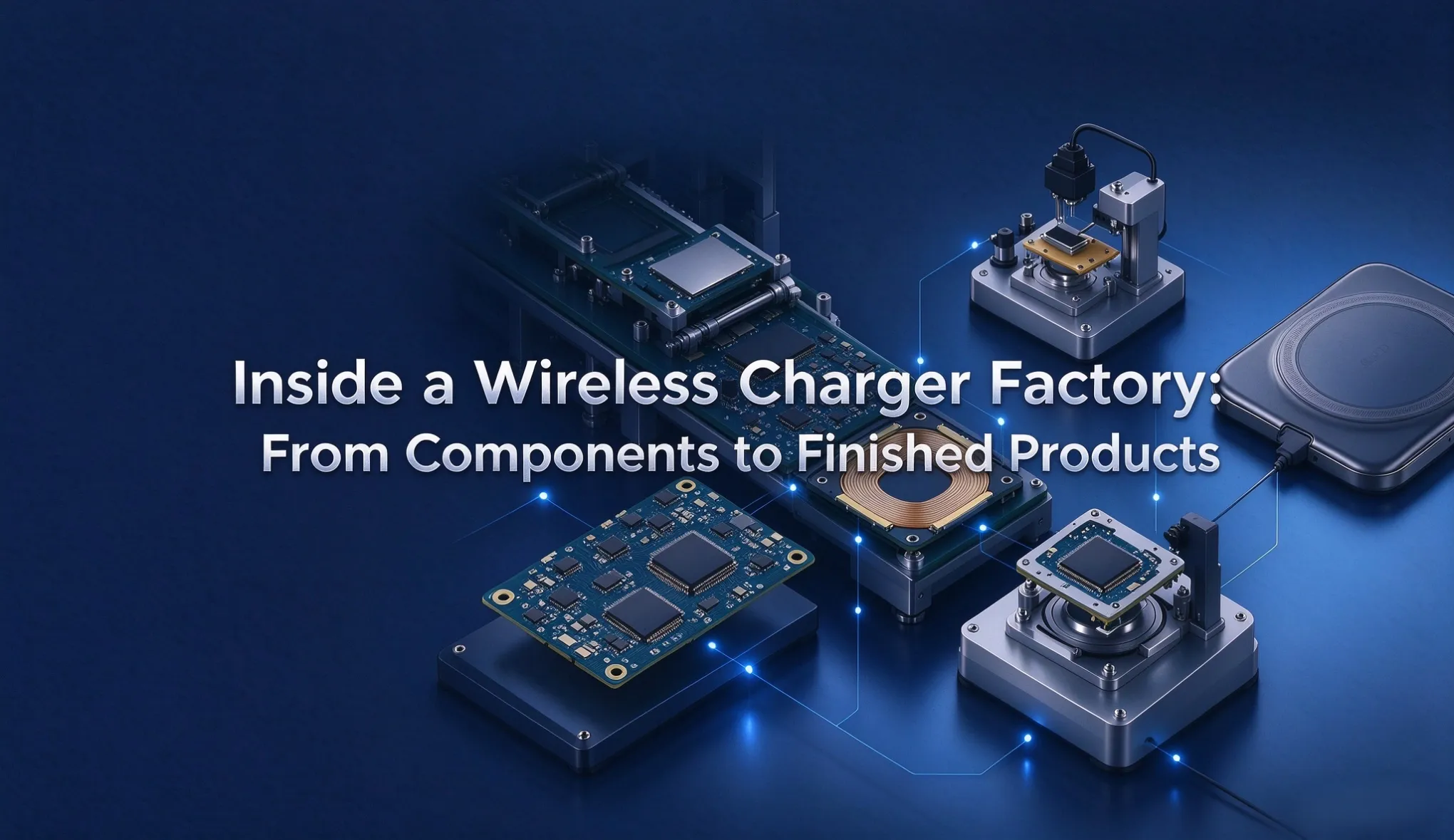 Wireless charger factory