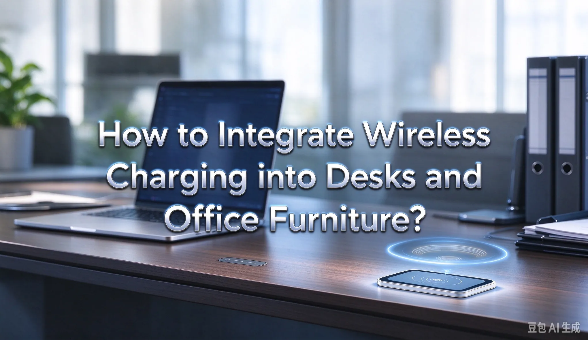 wireless charging for office furniture