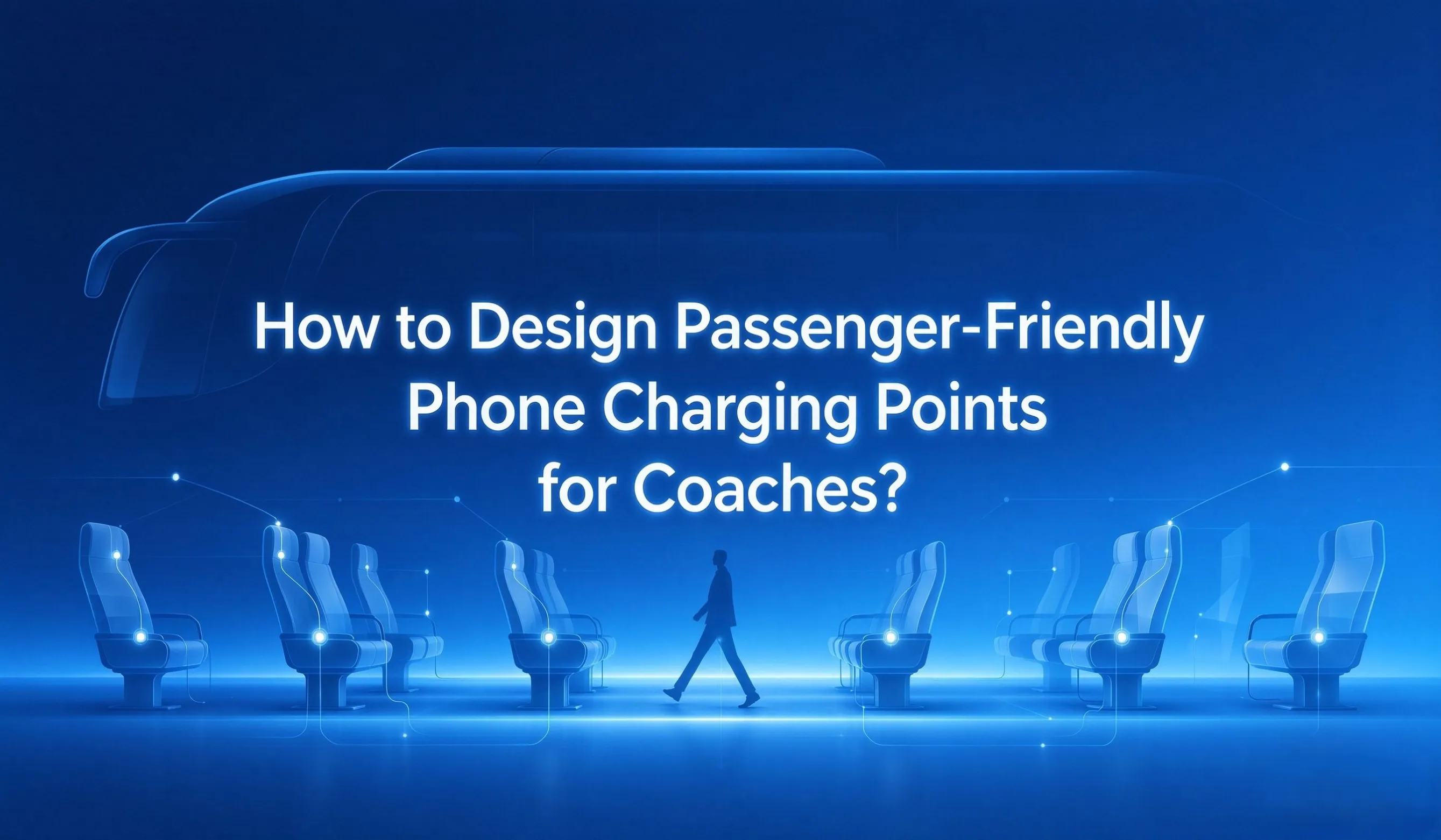 passenger phone charging for coaches