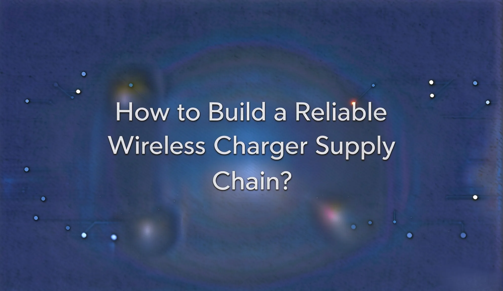 Wielss charger supplier