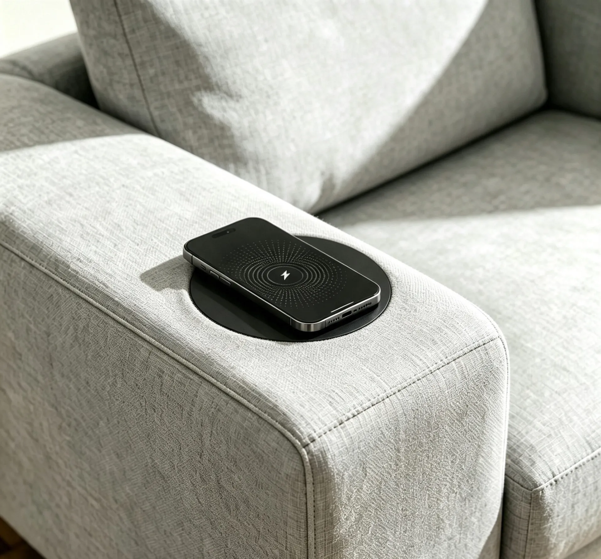 Custom wireless charging for Furniture-4