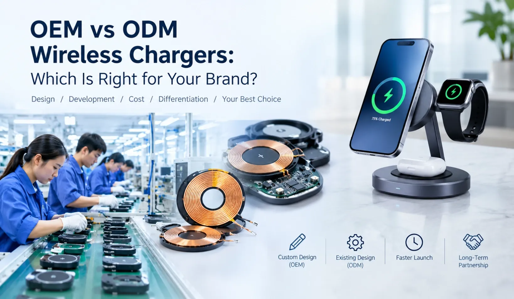 OEM vs ODM Wireless Chargers
