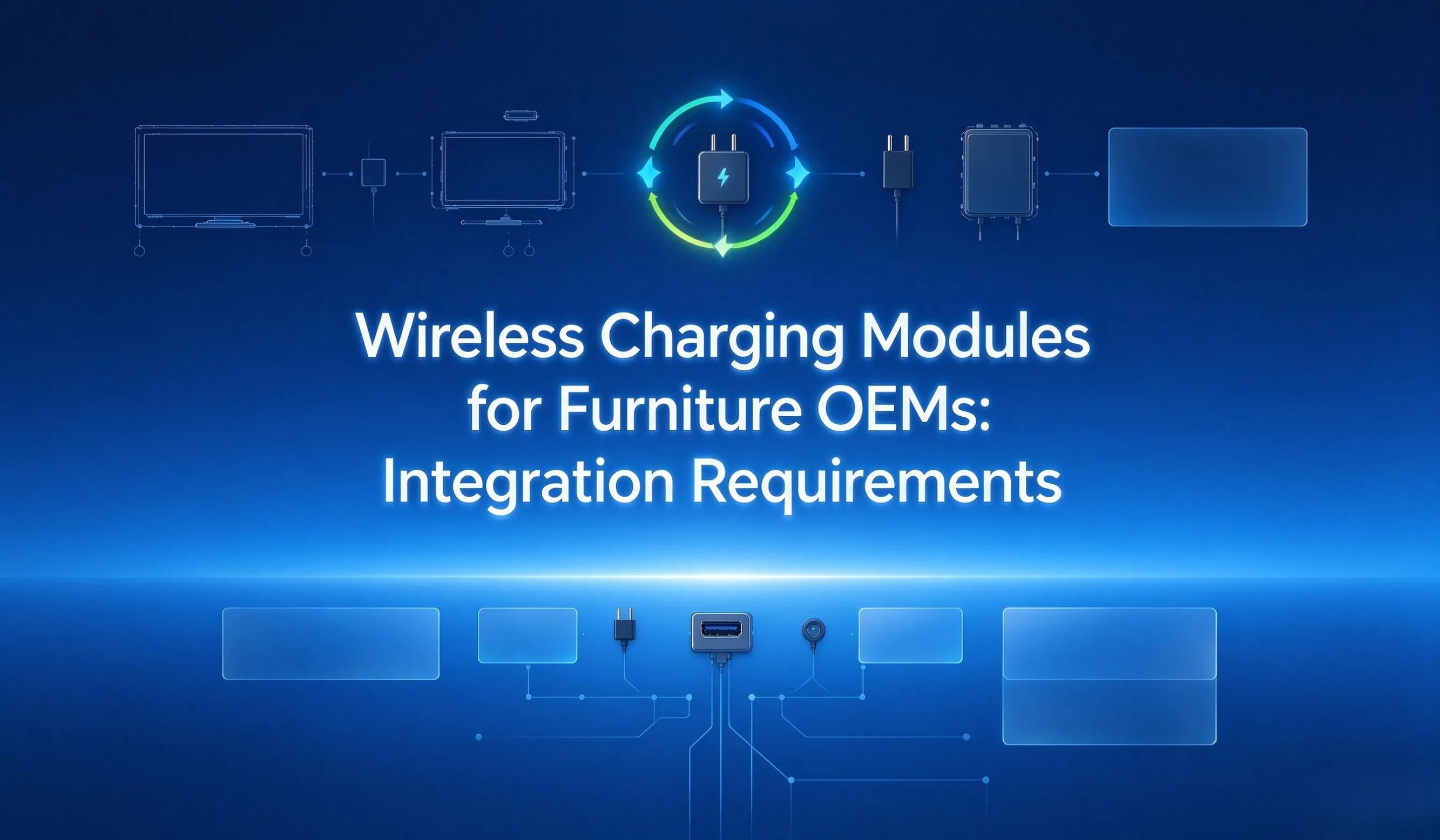 wireless charging modules for furniture OEMs
