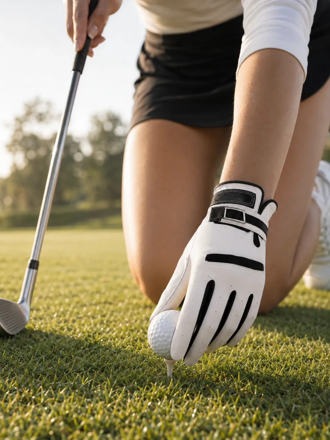 Custom women’s golf gloves for private label brands