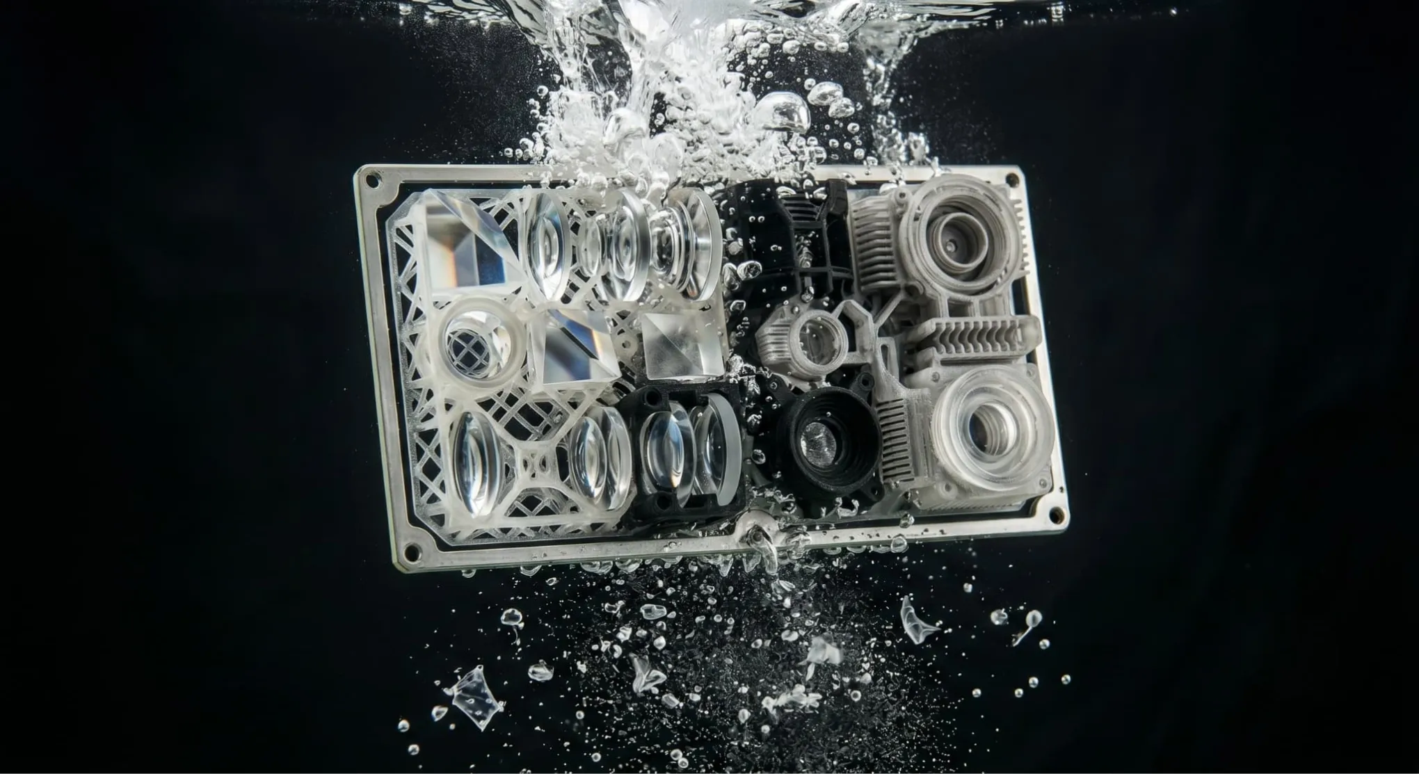 Application area-Optics & 3D Printed Parts