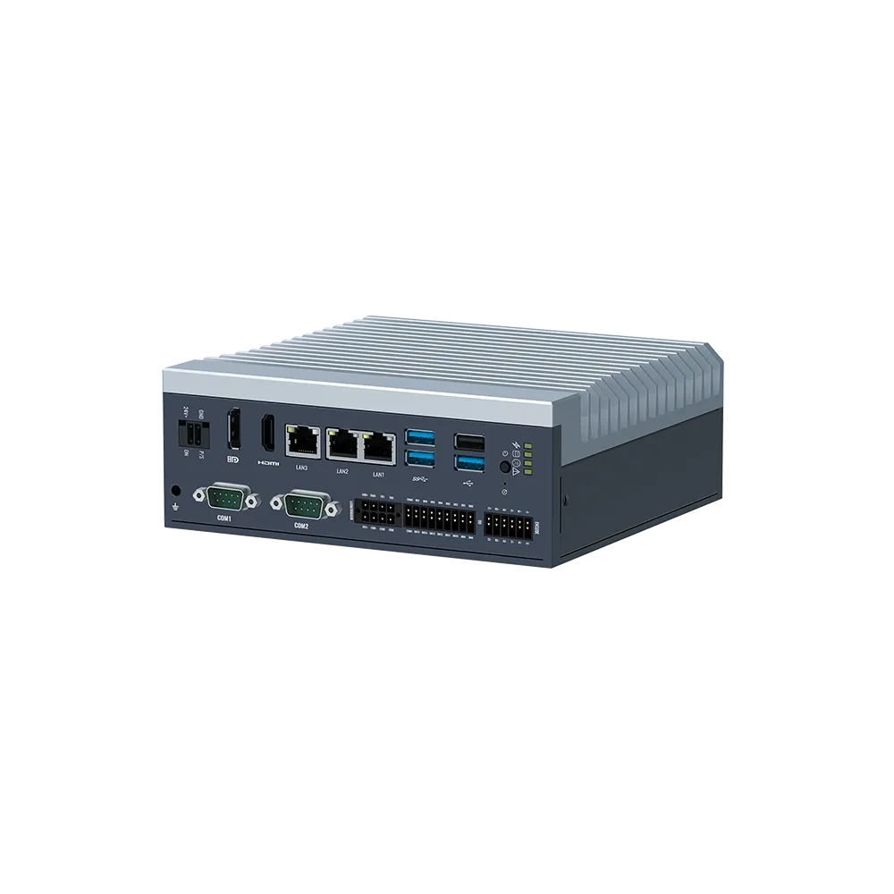 FI72-723 vision-control industrial box PC with camera trigger, lighting and encoder I/O