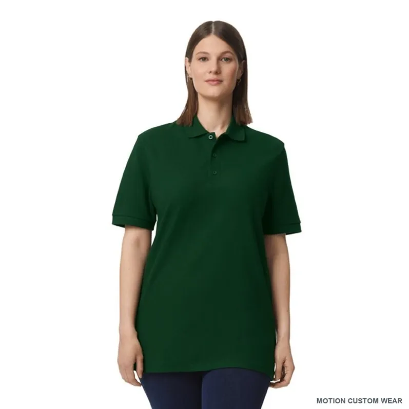 Custom piqué polo shirt in six