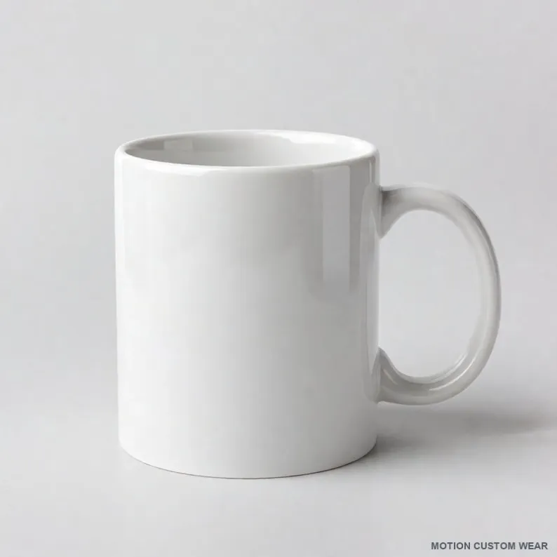 Custom ceramic mug view front