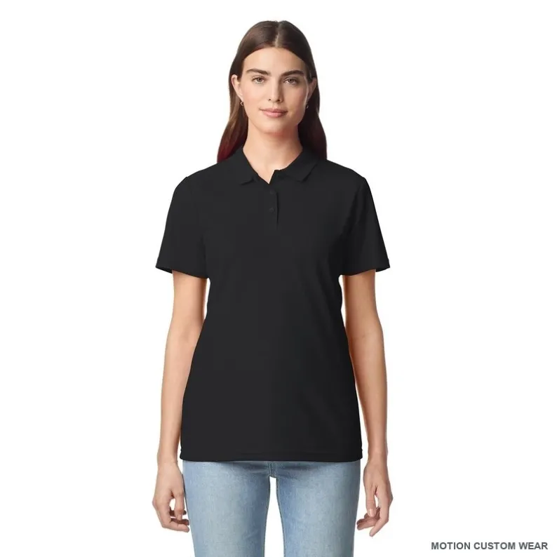 Custom lightweight polo shirt in front