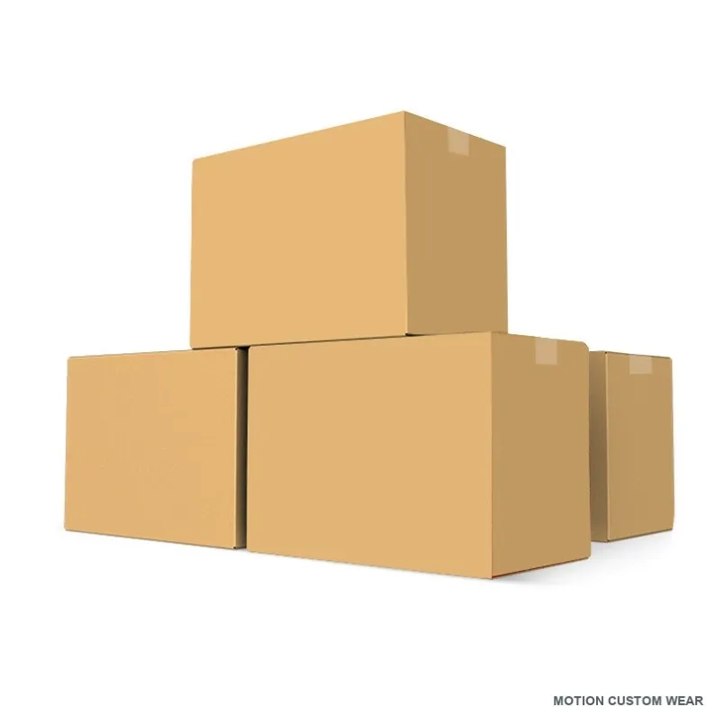 Custom shipping carton view color four