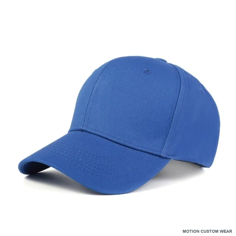 Custom structured cotton cap in five