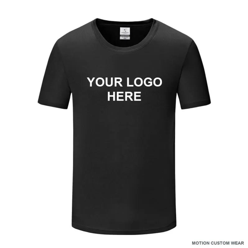 Custom quick-dry performance t-shirt in front