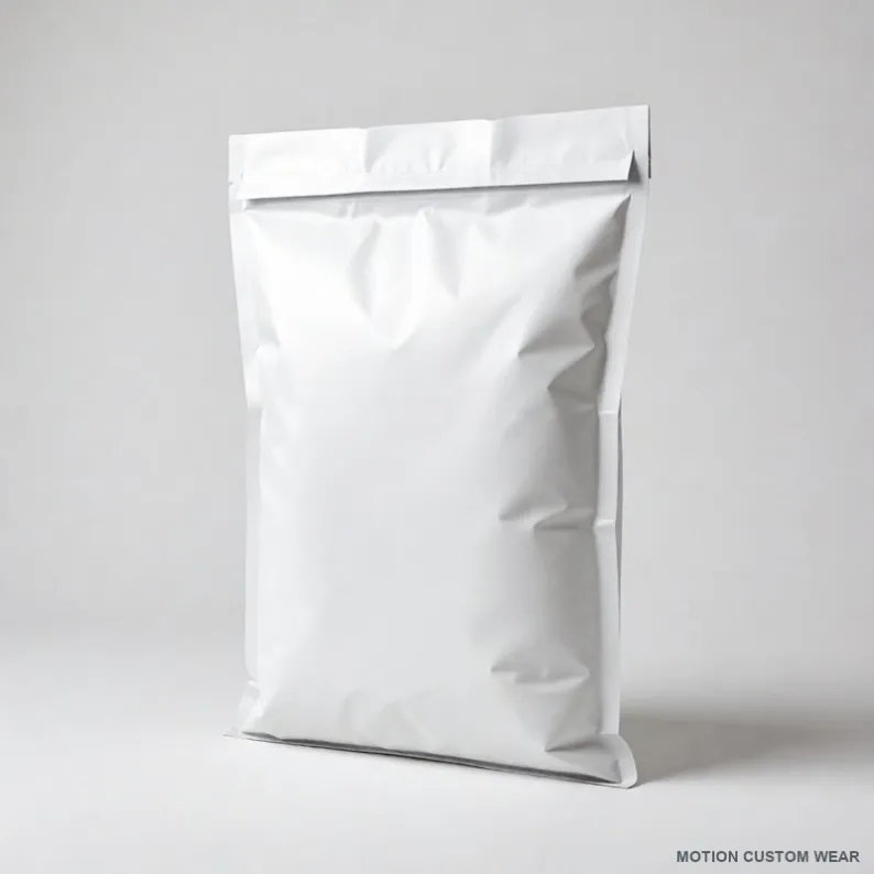 Custom poly mailer bag view front