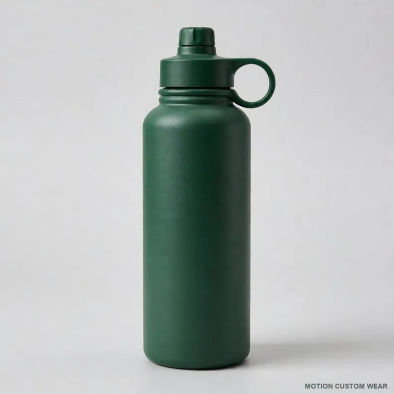 Custom sports water bottle view angle