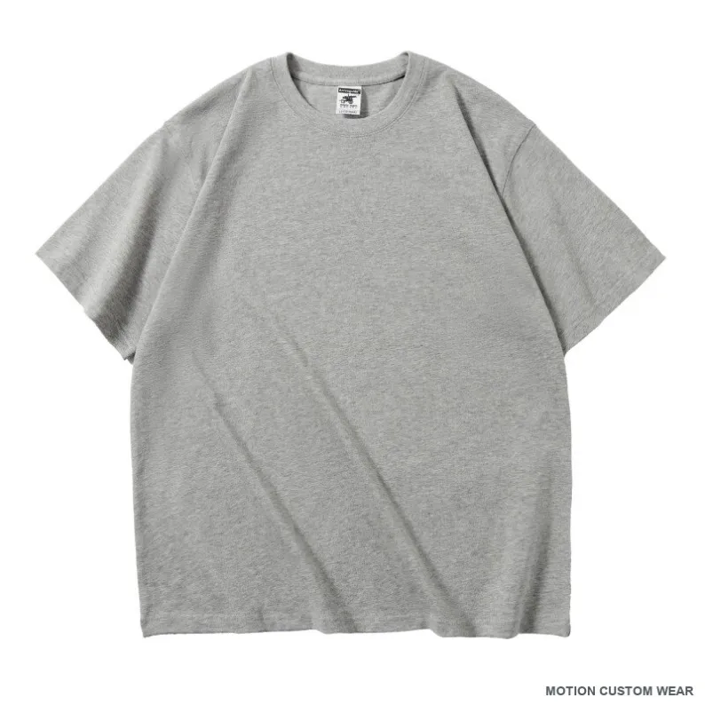 Custom 280 GSM drop-shoulder t-shirt in five