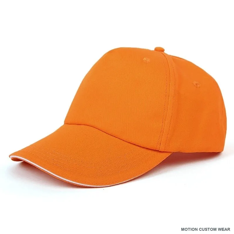 Custom cotton baseball cap in five