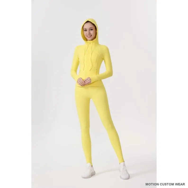 Custom activewear set view angle