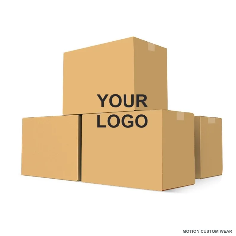 Custom shipping carton view front