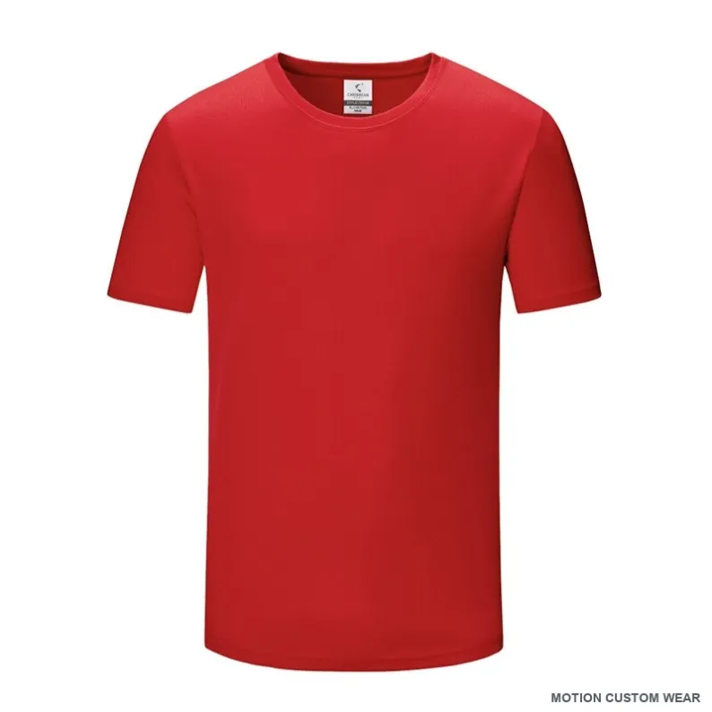 Custom quick-dry performance t-shirt in five