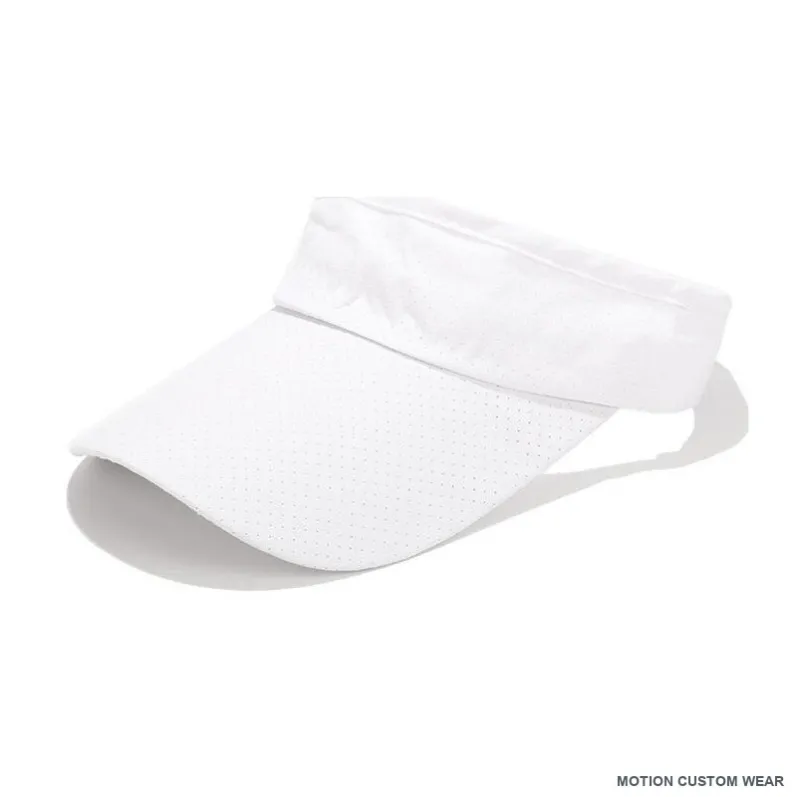 Custom quick-dry performance visor in front