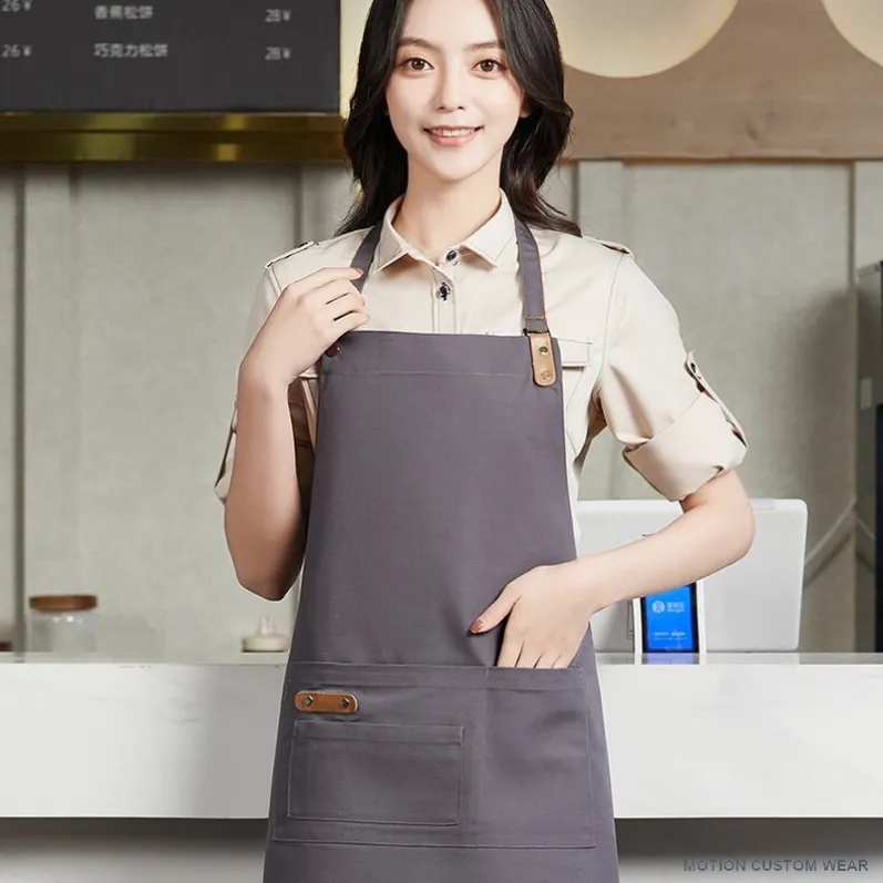 Custom canvas apron in seven