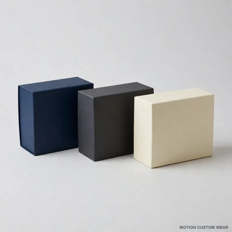 Custom gift box view color four