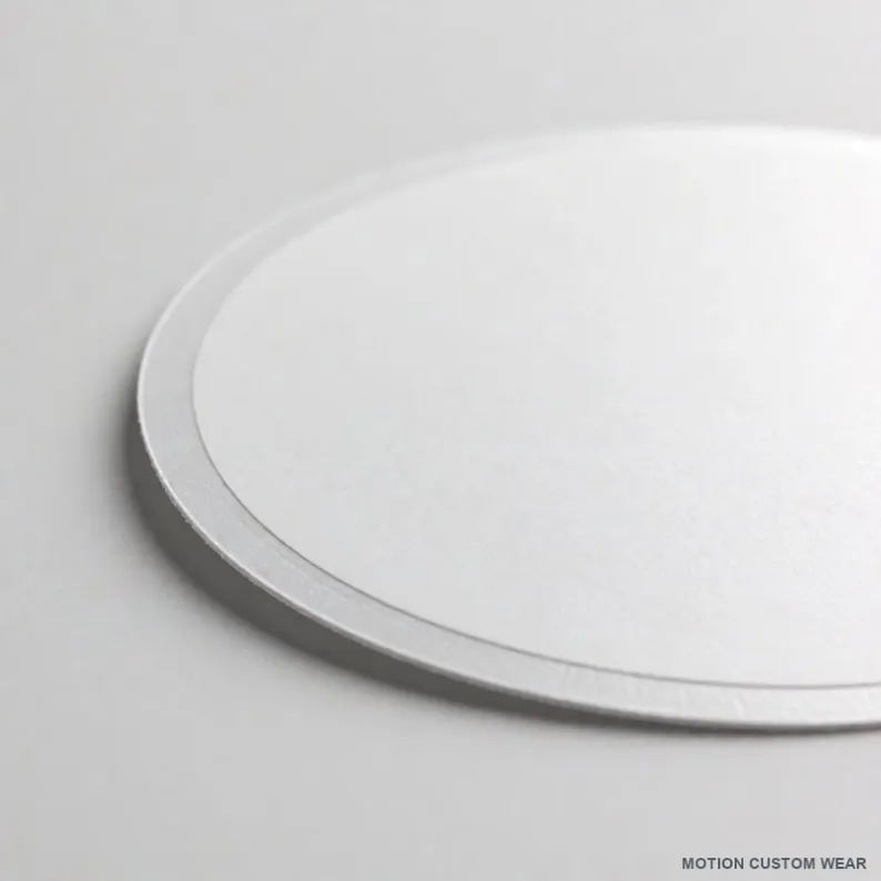 Custom die-cut vinyl sticker pack view angle