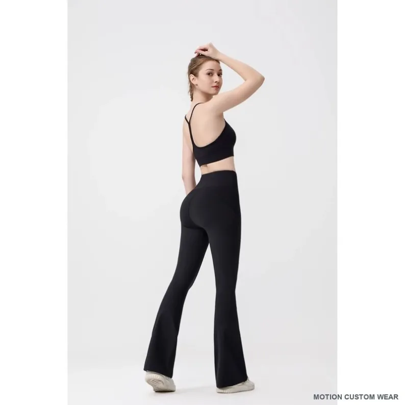 Custom flared-leg activewear set view six