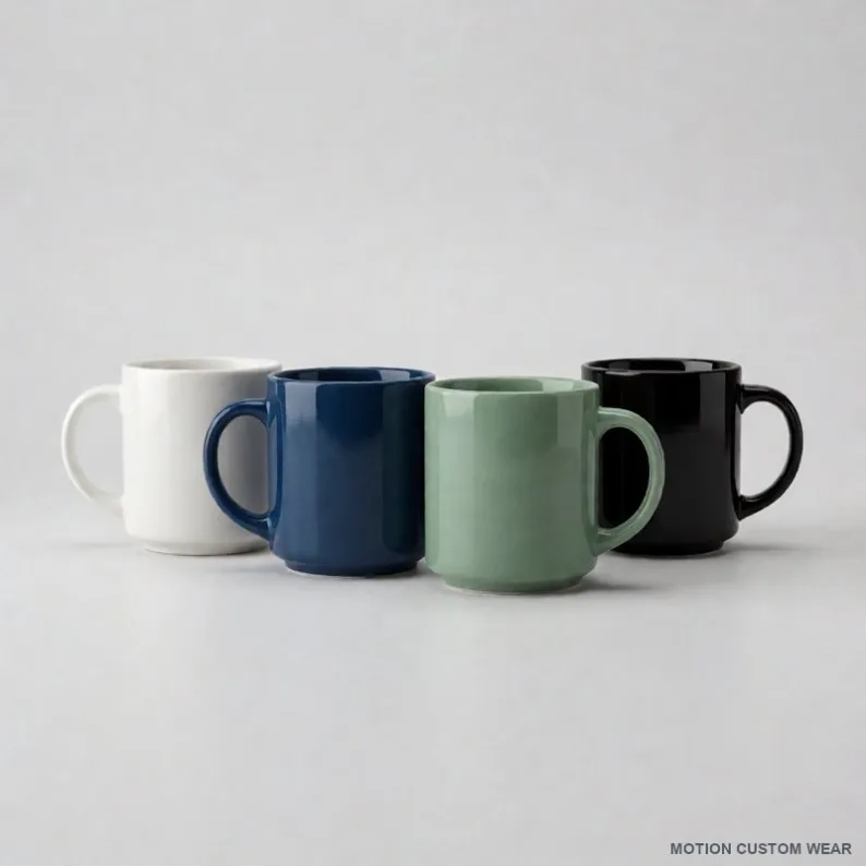Custom ceramic mug view color four