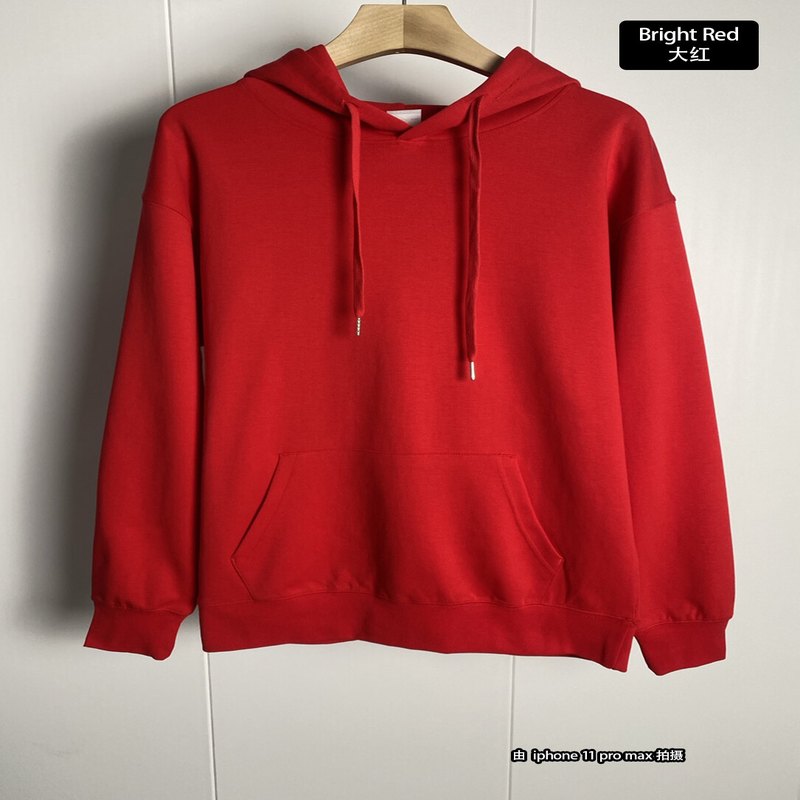 Custom health cotton pullover hoodie fabric macro