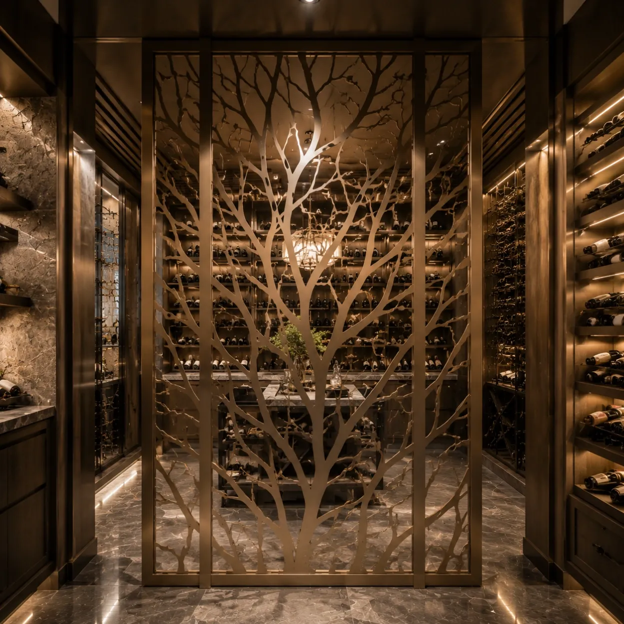 private-clubhouse-antique-copper-bamboo-grove-hollow-screen-room-divider-1