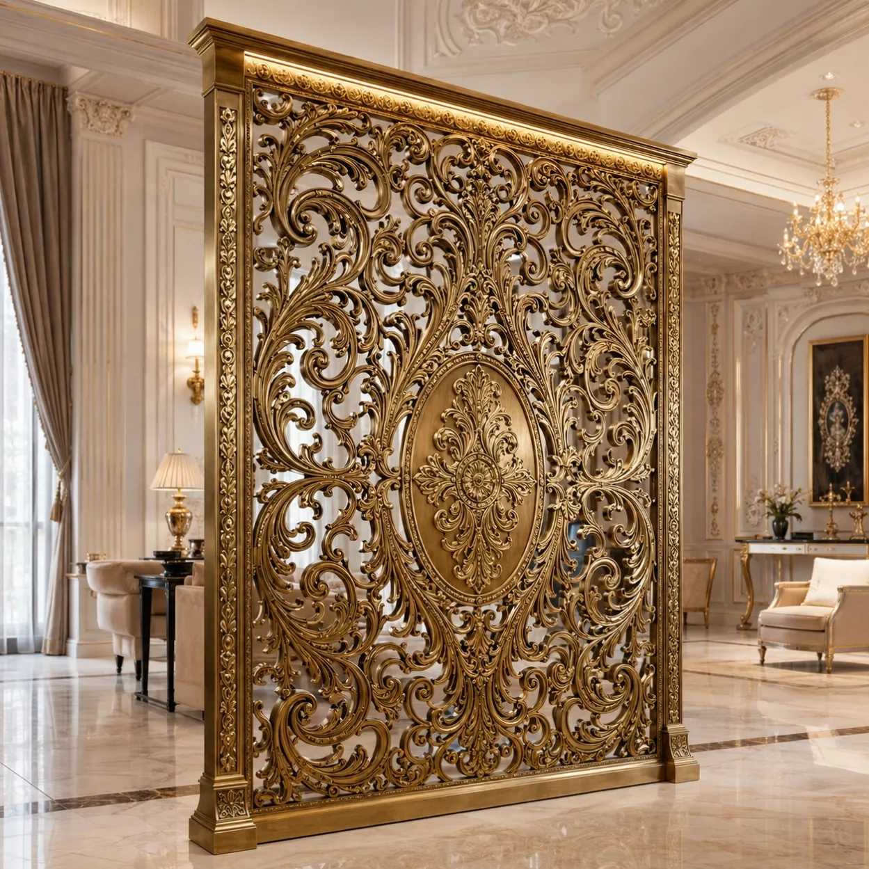 hall-partition-silver-metal-oriental-pattern-hollow-screen-room-divider-1