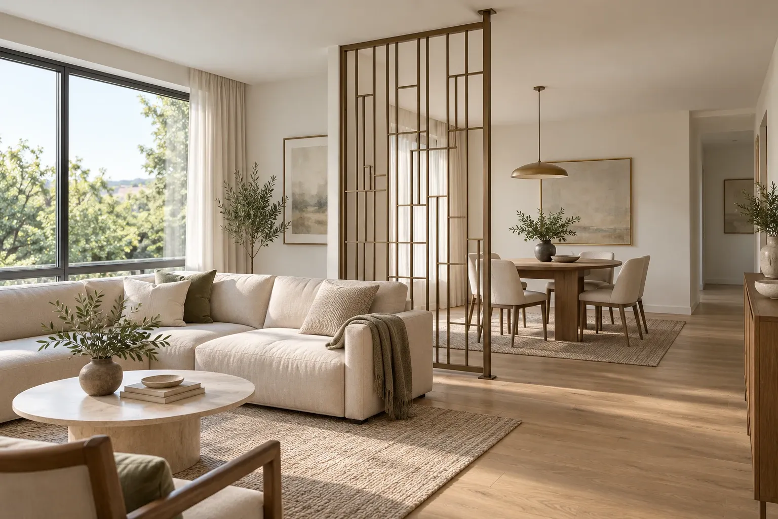 metal-room-divider-natural-light-layout