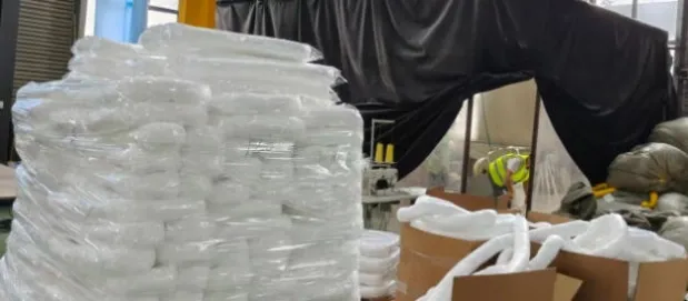 oil absorbent sock