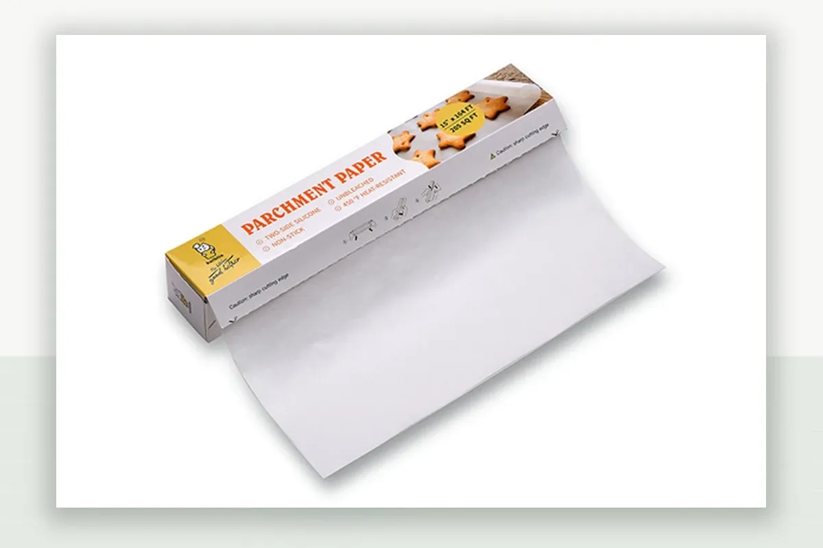 Parchment Paper Roll - application or format view